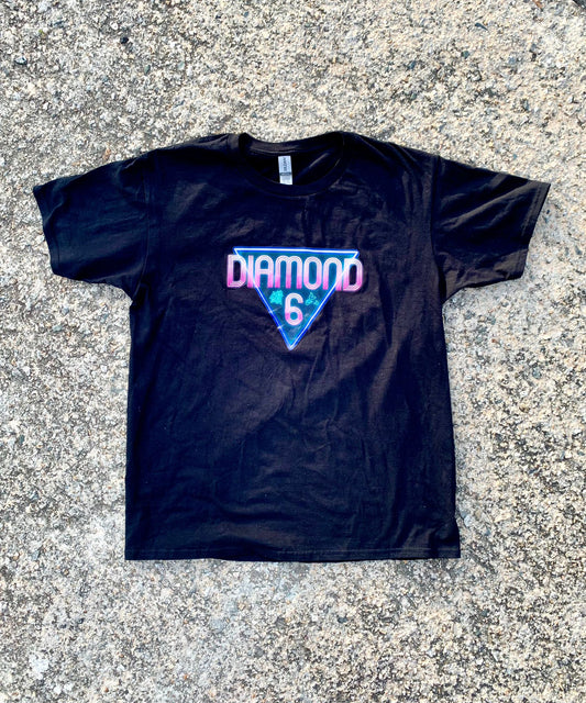 Diamond 6 Neon Logo T-Shirt